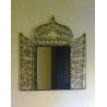 Wrought iron mirror